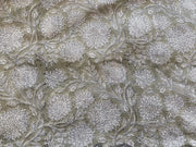 Melaya Block Print Handloom Linen Fabric